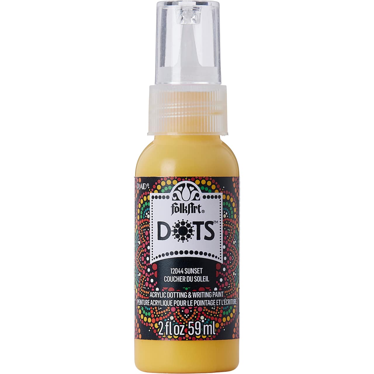12 Pack: FolkArt® Dots™ Acrylic Dotting & Writing Paint
